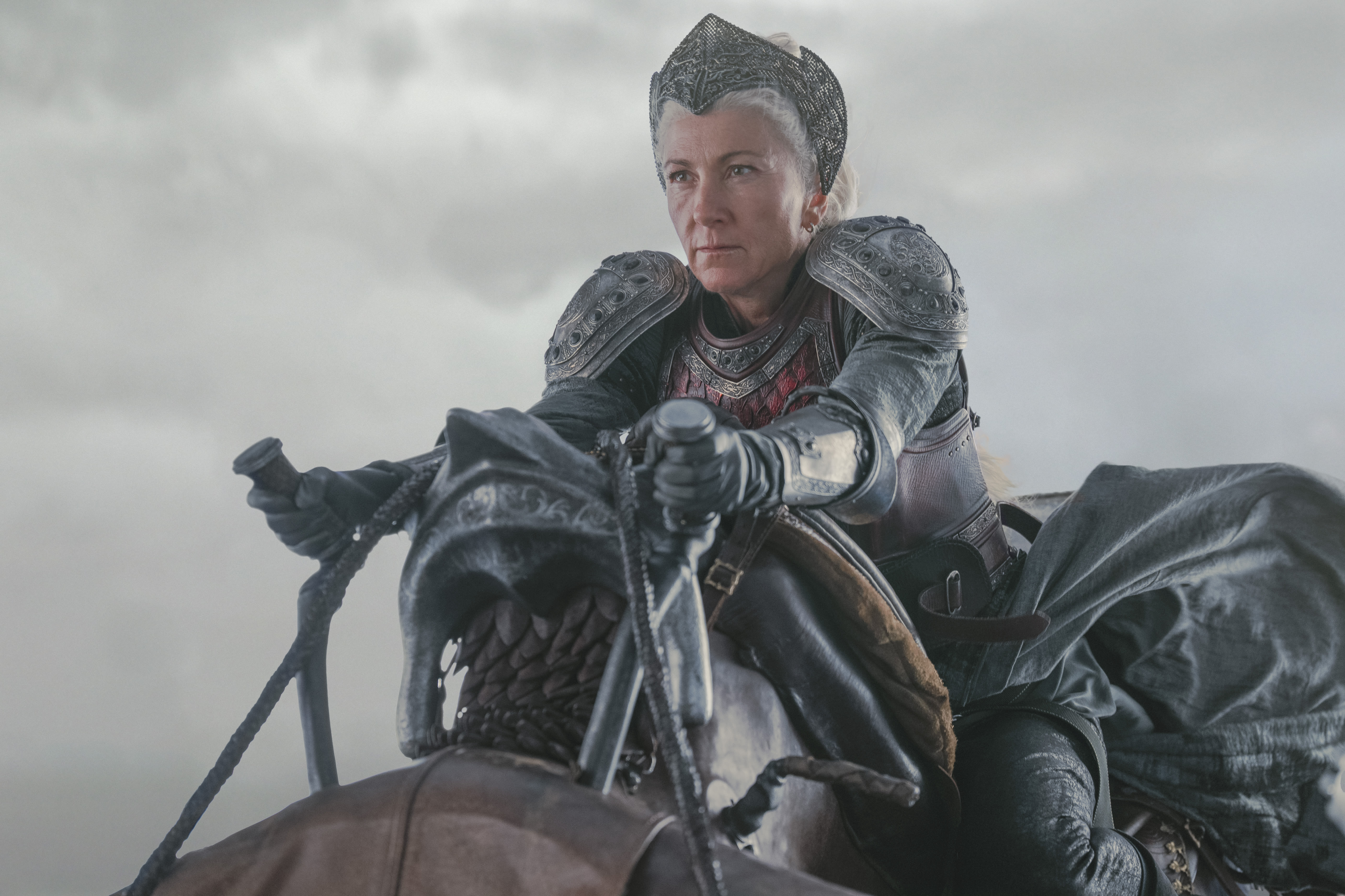 ‘House of the Dragon’ Actor Eve Best on Rhaenys’ Game-Changing Scene and Filming That Epic Dragon Battle: ‘She Had...