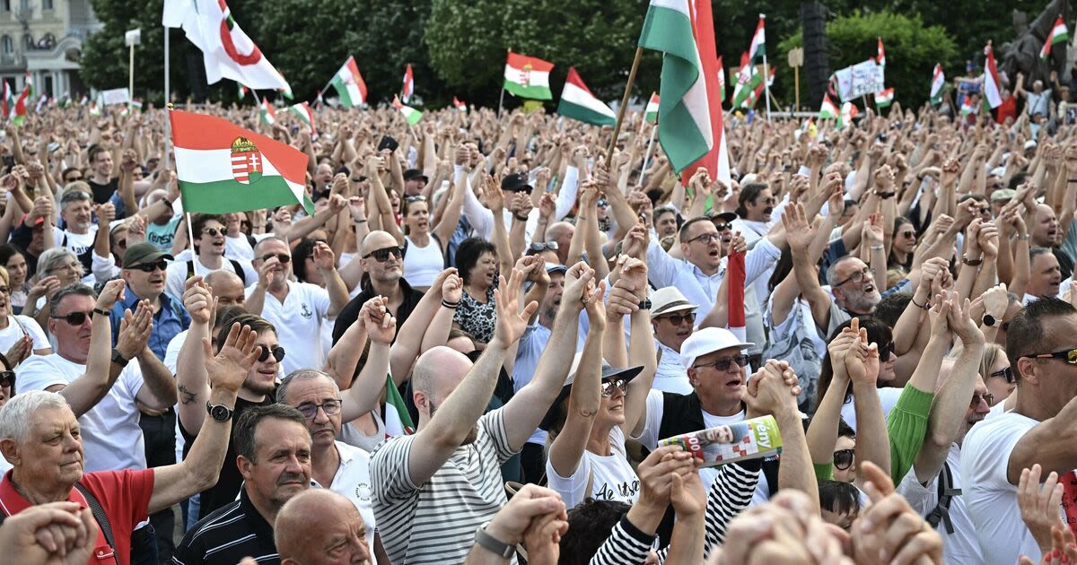 Viktor Orban in crisis as thousands take to streets to support challenger