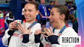 Paris 2024 Olympics video: Team GB's Scarlett Mew Jensen as her & Yasmin Harper react to diving bronze