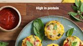 Sweet potato and tomato frittata muffins