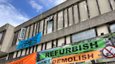 Thamesmead residents hold sit-in to save Lesnes Estate from demolition
