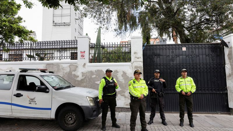 Mexico’s showdown with Ecuador over embassy raid begins at the International Court of Justice | CNN