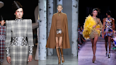 Shop New York Fashion Week Fall 2023 trends: Monochromatic suits, sequins and novelty bags