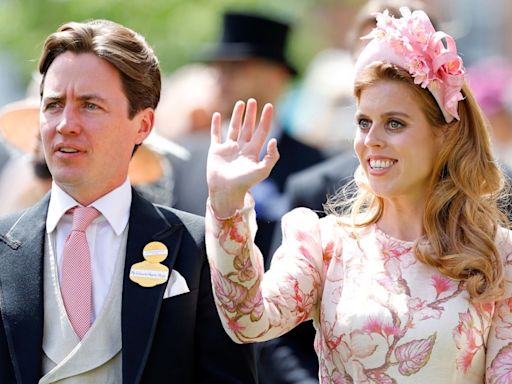 Princess Beatrice and Edoardo Mapelli Mozzi are proud parents as Sienna takes on flower girl role at wedding