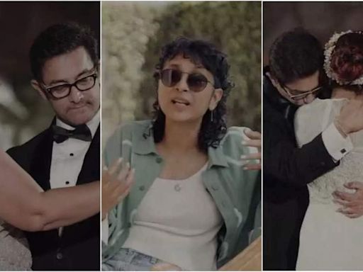 Aamir Khan dances with ex-wife Reena Dutta in daughter Ira Khan's wedding video, Kiran Rao feels a sense of security | Hindi Movie News - Times of India