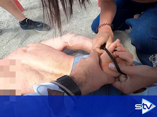 Scottish fugitive extradited after arrest during work out on Spanish beach