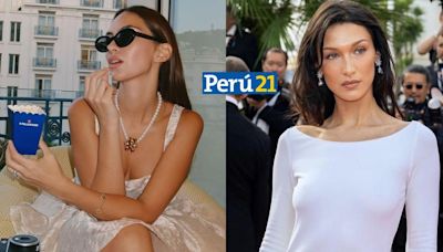 Natalie Vértiz brilla en Festival de Cannes y se luce junto a famosa modelo Bella Hadid