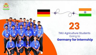 23 Teerthanker Mahaveer University Students Secure Internships In Germany