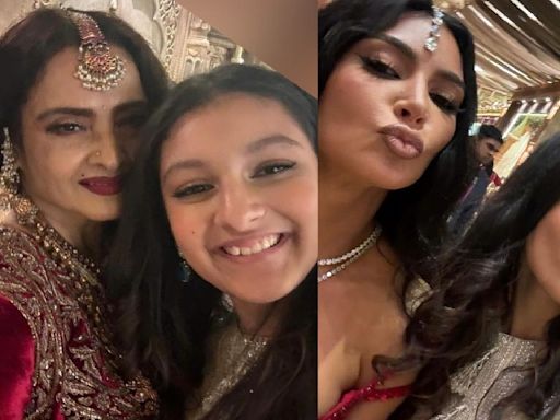 Inside PICS: Mahesh Babu's daughter Sitara clicks selfies with Kim Kardashian; chills with Priyanka Chopra, Ranveer Singh at Anant-Radhika's wedding