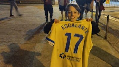 El cariñoso gesto de Escalante, jugador del Cádiz, se hace viral