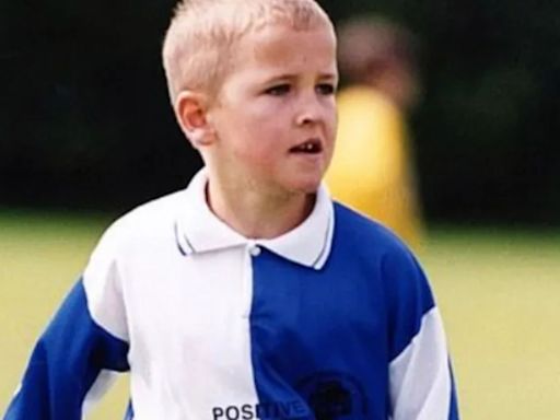 Junior Jude Bellingham to a tiny Harry Kane… how many do you recognise?