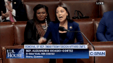 Ocasio-Cortez explodes over vote to boot Omar, slaps notebook against podium: 'Targeting women of color'