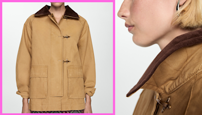 This Mango barn jacket actually has me wishing for autumn