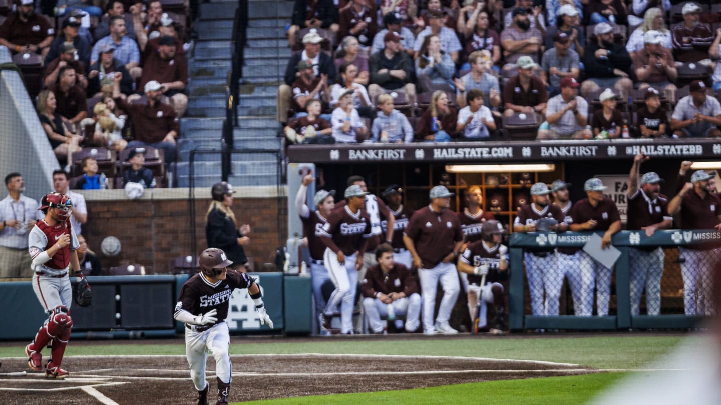 Mississippi State Baseball Tops Missouri 8-2 in Game Two