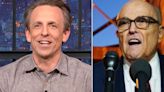 Giuliani Goes To Court With Belt Undone, Gets Dressed Down By Seth Meyers