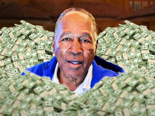 OJ Simpson's net worth at the time of his death in 2024