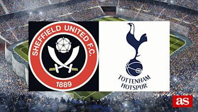 Sheffield Utd vs Tottenham: estadísticas previas y datos en directo | Premier League 2023/2024