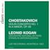 Chostakovich: Violin Concerto No. 1 in A minor, Op. 99