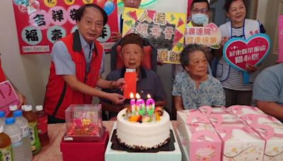 100歲趙希普爺爺嵩壽 屏東榮服處歡欣慶生 | 蕃新聞