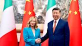 Giorgia Meloni busca reactivar la cooperación con China tras abandonar el plan de nueva Ruta de la Seda