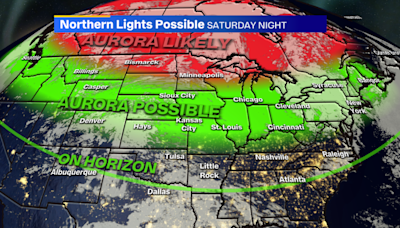 Solar storm warning extended for auroras Saturday overnight