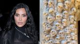 Kim Kardashian Gives Fans a Look at Her Skull-Themed Halloween Home Décor — See the Photos!