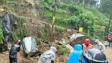 Landslides in neighbouring state of Sikkim block roads, halt toy train and damage cars