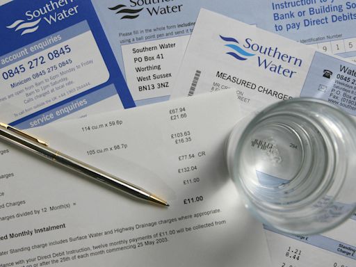 Household water bills to rise by £19 a year under draft proposals