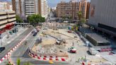 La calle Hilera se cortará al tráfico a partir del 1 de julio por el avance de las obras del Metro de Málaga