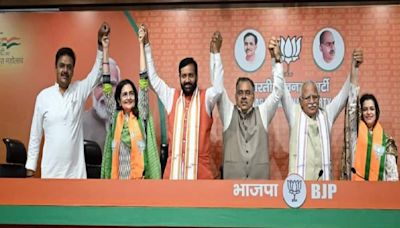 Boost for BJP ahead of Haryana polls as party now has members from 3 influential 'Lal' families