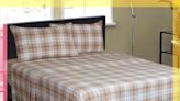 This Super Soft Plaid Flannel Sheet Set Is a PEOPLE Tested Winner, and It's on Sale for $40