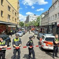 The incident triggered a 'major operation' in Hamburg's St Pauli district