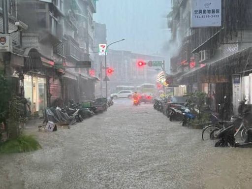 暴雨轟雙北！累積雨量前10名出爐「北市佔一半」 明天換這地區炸雨