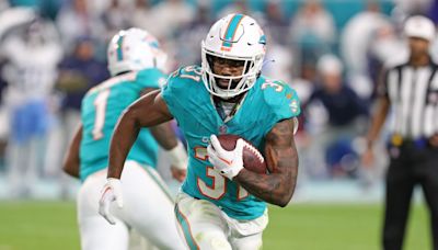 Dolphins’ Raheem Mostert to bring along another rookie RB; David Long likes teaming up with Jordyn Brooks