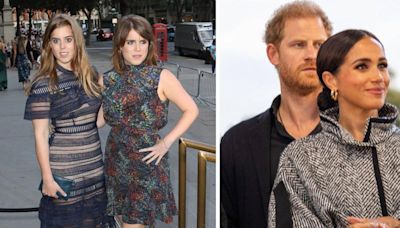 ...Over Princess Beatrice and Princess Eugenie Joining the 'Dark Side' With Prince Harry and Meghan Markle