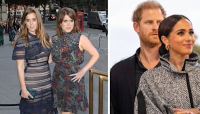 ...Palace Has 'Serious Concern' Over Princess Beatrice and Princess Eugenie Joining the 'Dark Side' With Prince Harry and Meghan...