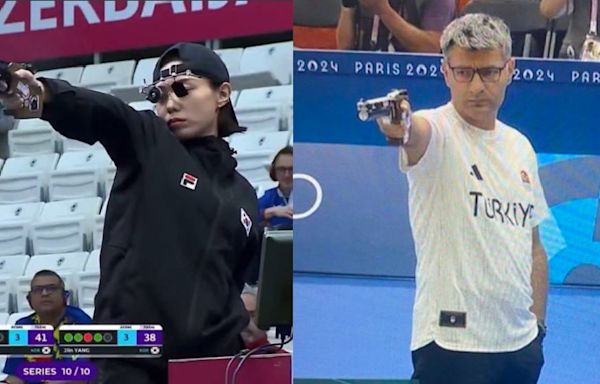 Olympic shooters become viral sensations as they secure silver medals in Paris: 'Did Turkey send a hitman' to 'main character energy'