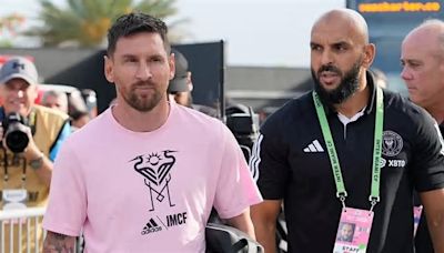 El guardaespaldas de Lionel Messi mostró cómo es su duro entrenamiento para proteger al mejor jugador del mundo