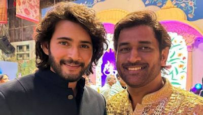 Mahesh Babu drops an iconic PIC with MS Dhoni from Anant Ambani-Radhika Merchant’s wedding