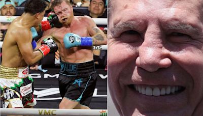 Julio César Chávez explota contra sus compañeros en plena transmisión de la pelea Canelo vs Munguía