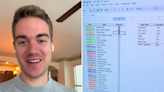 Man takes vacation planning to a new level with epic spreadsheet: "Normal?"