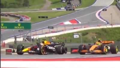 Horner culpa a Norris del choque con Verstappen: "Parece que buscaba un accidente"