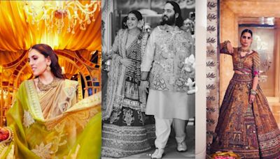 Anant Ambani-Radhika Merchant wedding: Bride, groom don vibrant outfits for garba night; Shloka, Isha look regal at Shiv Shakti Puja