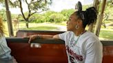 Star sighting: Champion coach Dawn Staley at Disney World