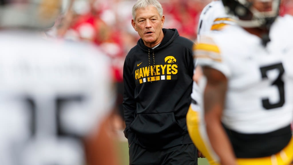 Iowa HC Kirk Ferentz and staff members make visit to Wisconsin