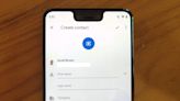 Google Contacts redesign makes adding new contacts more intuitive