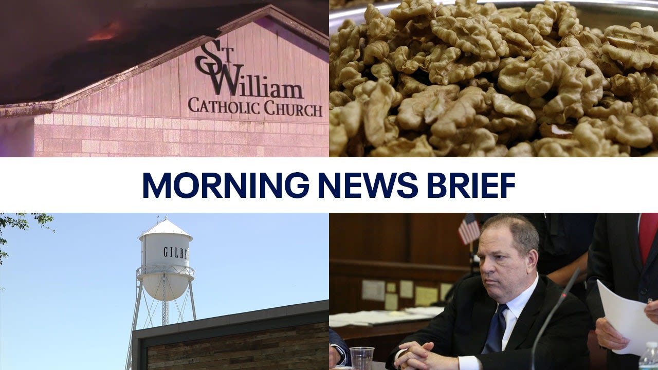 Massive fire destroys church; E. coli outbreak prompts walnuts recall l Morning News Brief