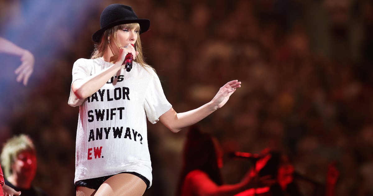 Taylor Swift's 'Eras Tour' 22 Shirt Has Hidden Zipper for Quick Change