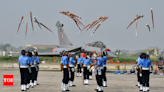 Aerial display at Air Force Station Bhisiana on Kargil Vijay Diwas Rajat Jayanti | India News - Times of India