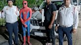 Spider-Man in ‘Hawai chappal’ walks into Delhi Police net again